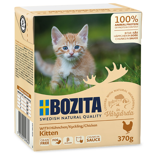 Bozita Kitten bitar i sås - 6 x 370 g