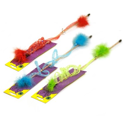 Kattvippa Glitter 147,50 cm, Blå