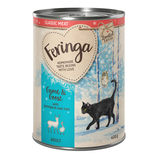 Limited Edition: Feringa Classic Meat Vintermeny Vilt & gås - 24 x 400 g