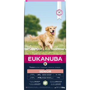 Hundfoder Eukanuba Senior Large Lamb & Rice 12 kg