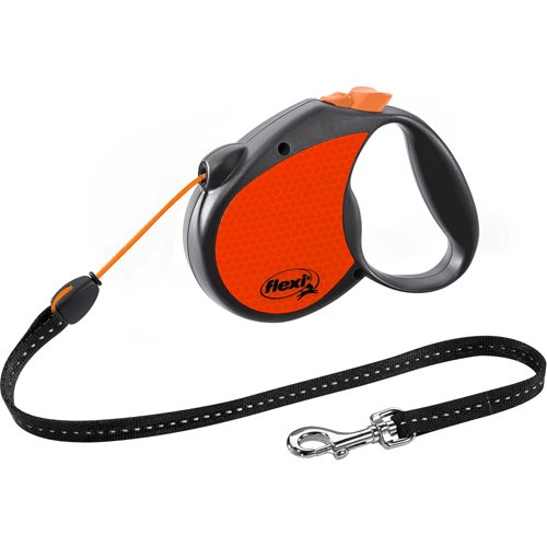 Flexi Neon Reflect Orange 5M (S - max 12 kg)