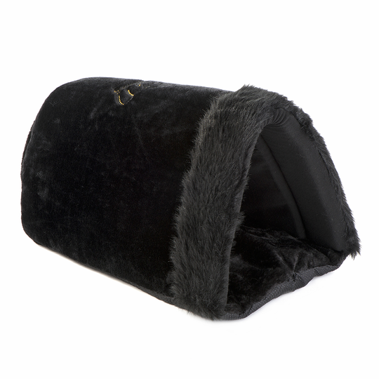 Royal Pet Black XXL gosig sovsäck - L 50 x B 35 x H 28 cm