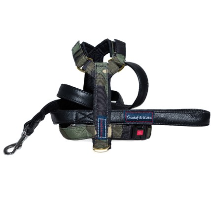 Kattsele Gustaf & Evita Strap Camouflage, 2