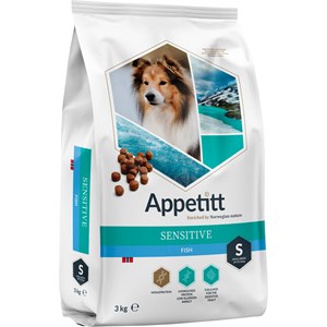 Hundfoder Appetitt Sensitive Fish S 3 kg