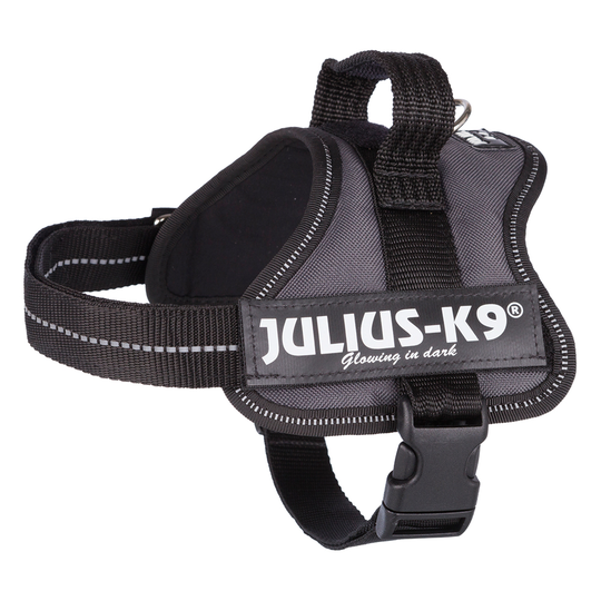 JULIUS-K9® Powersele - antracit - Stl. Mini/M: 51-67 cm