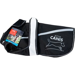 Hundtäcke Active Canis 2-i-1, Svart 70 cm