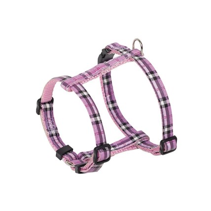 kattsele nobby lila tartan