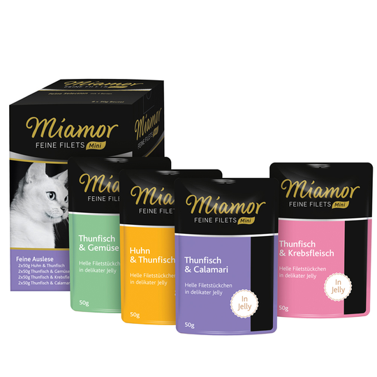 Ekonomipack: Miamor Fine Filets Mini Pouch Multibox 16 x 50 g - Fine Choice