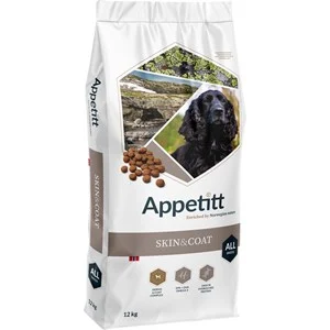 Hundfoder Appetitt Skin & Coat 12 kg