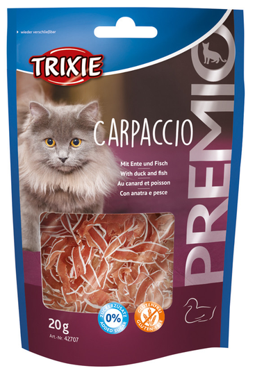 Premio Carpaccio med Anka och Fisk - 25 g