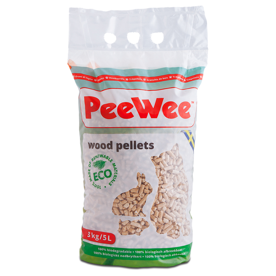 PeeWee EcoDome startpack - Tillbehör: träströ 3 kg