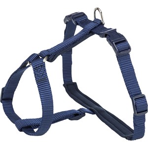 Kattsele + Koppel Trixie 33–57 cm Blå