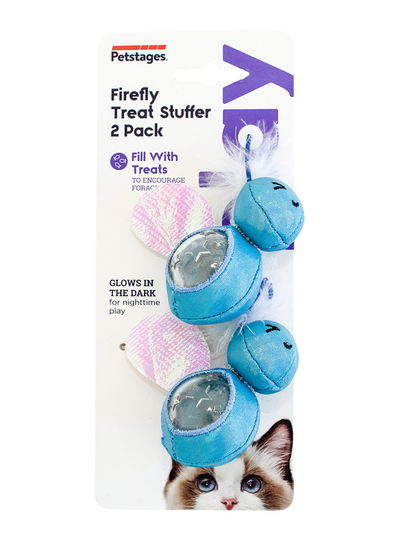Petstages Firefly Treatstuffer 2-pack