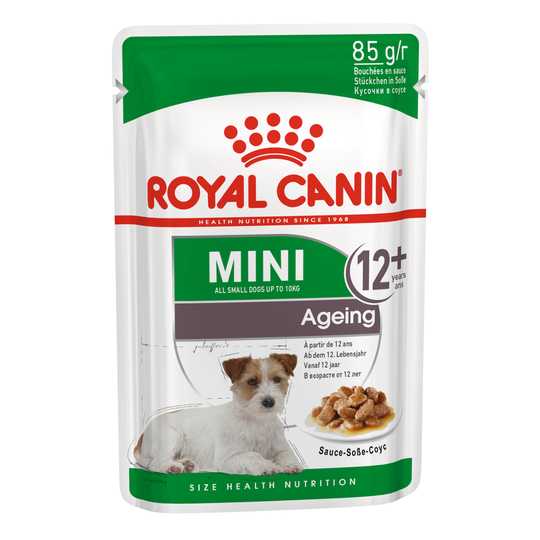 Royal Canin Mini Ageing 12+ i sås - 12 x 85 g