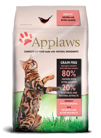 Applaws adult chicken & salmon 400 g