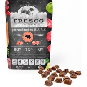 Hundfoder Fresco Frystorkat Nöt, 1 kg