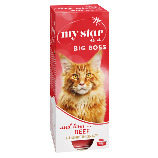 My Star is a Big Boss - Beef - Ekonomipack: 30 x 85 g