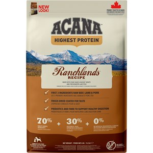Hundfoder Acana Ranchlands 6 kg