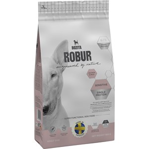 Hundfoder Bozita Robur Sensitive Single Protein Salmon, 0,95 kg