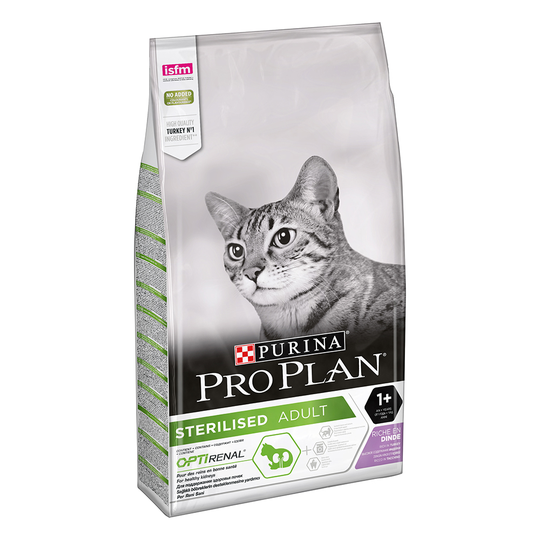Pro Plan Sterilised Adult Rich in Turkey 10 kg