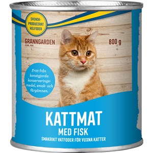 Kattmat Granngården Konserv Fisk, 800 g