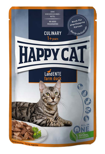 HappyCat portionspåse Anka