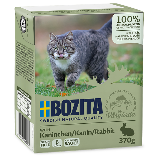 Bozita bitar i sås 6 x 370 g Kanin