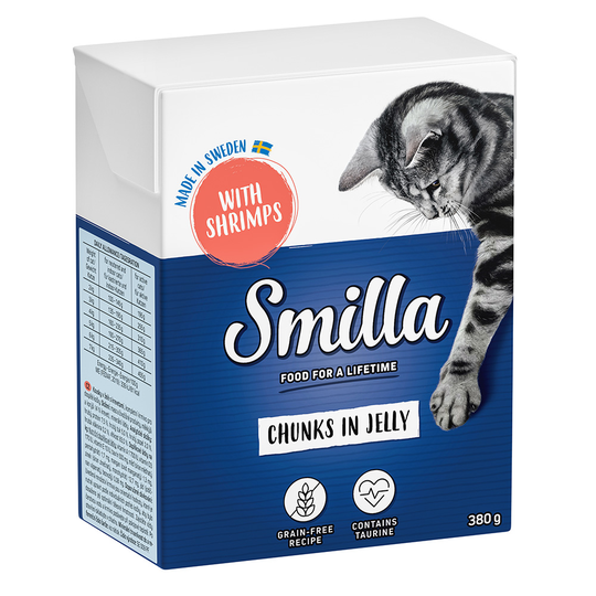 Smilla Chunks i gelé 12 x 380 g Räkor