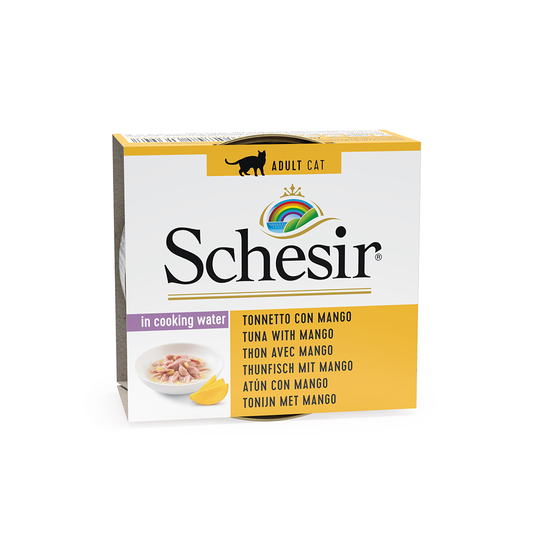 Ekonomipack: Schesir Fruit 24 x 75 g - Tonfisk & mango