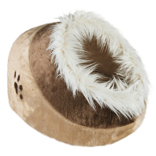 Trixie Minou kattigloo - Beige/brun L 41 x B 35 x H 26 cm