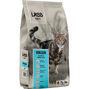 Kattmat Labb Vuxen Fisk, 3 kg