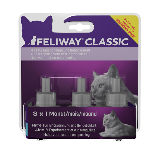 Feliway® Classic - Tillbehör: Refill 3 x 48 ml