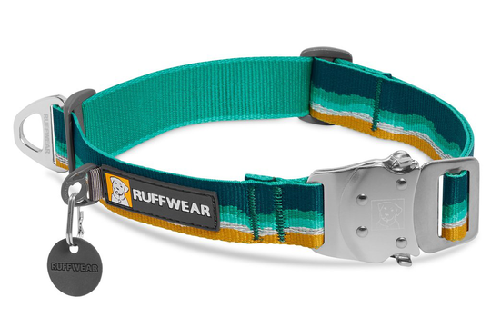 Ruffwear - Reflekterande Hundhalsband Top Rope - Sea Foam (L)