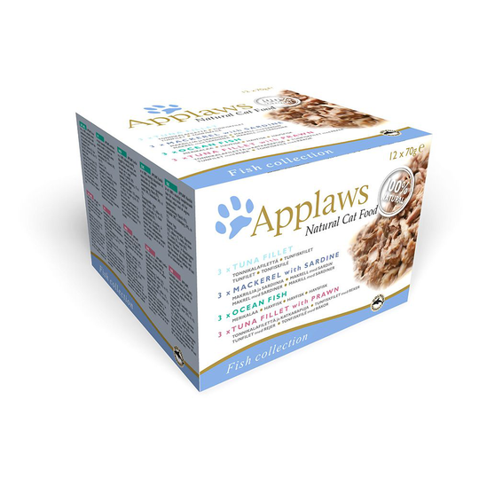 Applaws Cat Multipack Fisk