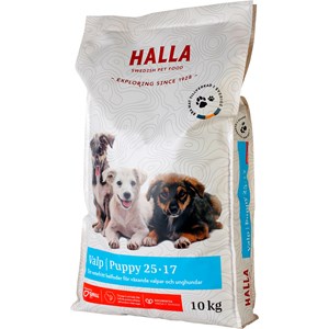 Hundfoder Halla Valp, 10 kg
