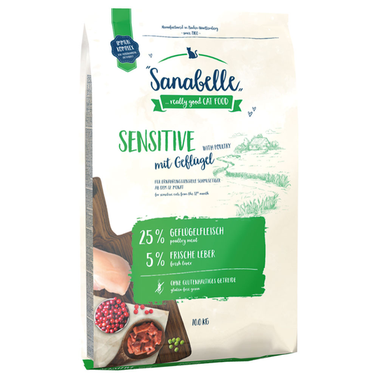Sanabelle Sensitive with Poultry - 10 kg