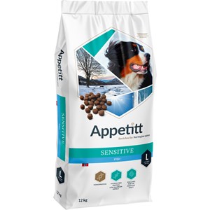 Hundfoder Appetitt Sensitive Fish L 12 kg