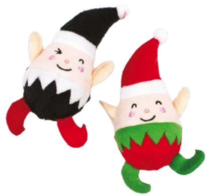 Kattleksak jul Elfs 2-pack