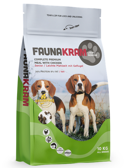 Faunakram Hundmat Premium Kvalité - Senior/Överviktig