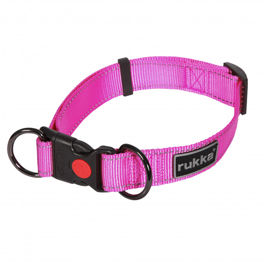 Rukka Bliss Halsband- Rosa (M)