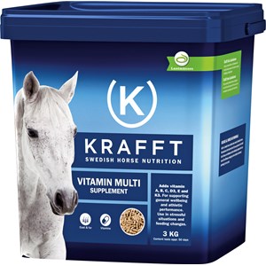 Fodertillskott Krafft Vitamin Multi, 3 kg