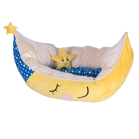 Snuggle Bed Moon kattbädd / hundbädd - L 70 x B 45 x H 30 cm