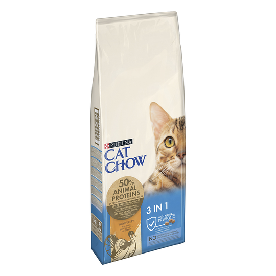 Cat Chow Special Care 3in1 Turkey - Ekonomipack: 2 x 15 kg