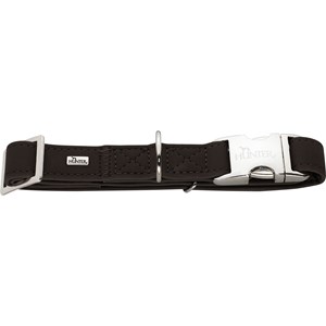 Hundhalsband Hunter Softie, Brun L 45-65 cm