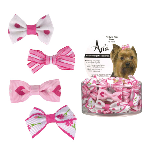 Aria Pretty Hårsnodd - 2-Pack (Hearts)