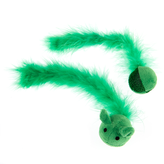 Wagging Set kattleksak - 2 st