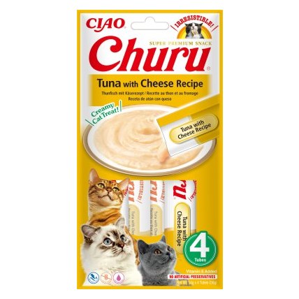 Churu Cat Tuna with Cheese Recipe 4st