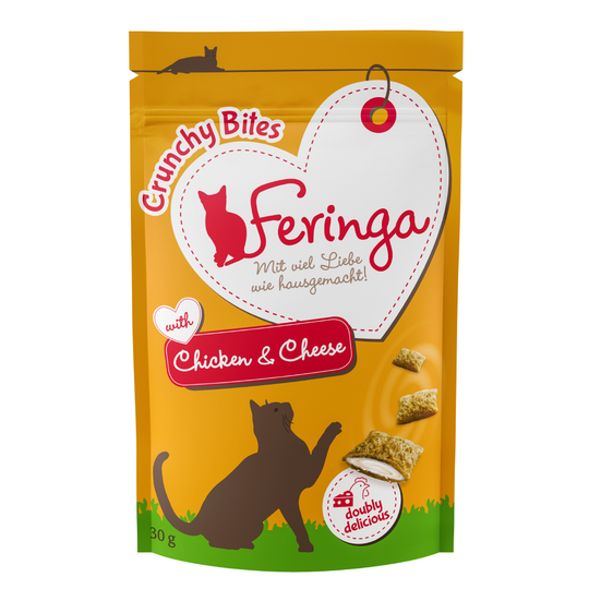 Feringa Crunchy Bites Kyckling & ost 30 g