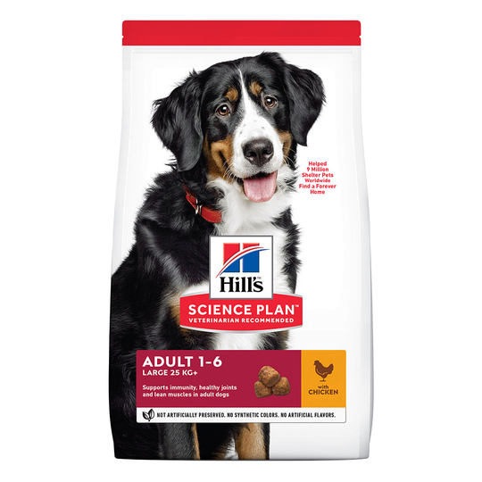 Ekonomipack: 2 x Hill's Science Plan hundfoder - Adult Large Breed Chicken (2 x 14 kg)