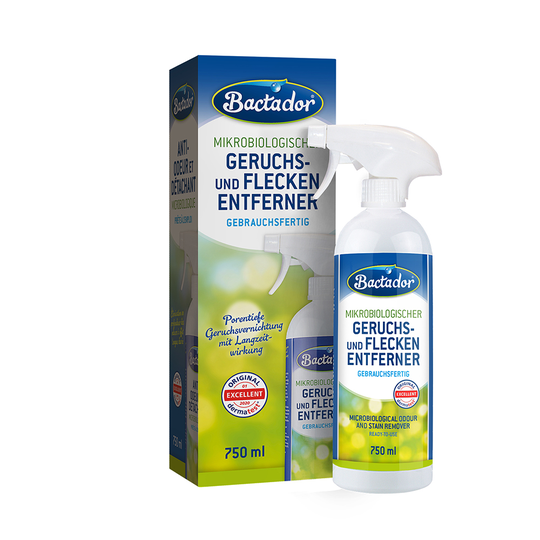 Bactador lukt- och fläckborttagare - 750 ml färdig spray